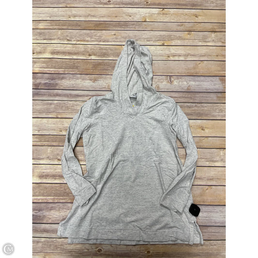 Athletic Top Long Sleeve Hoodie By Pure Jill In Grey, Size: S