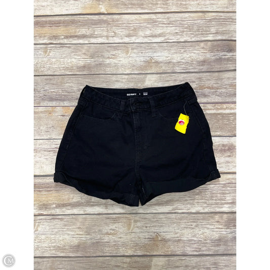 Shorts By Old Navy In Black Denim, Size: 6