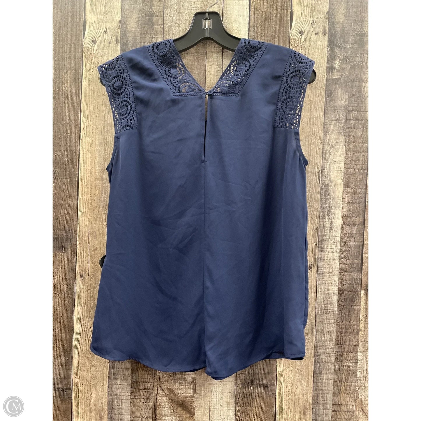 Top Long Sleeve By Daniel Rainn In Navy, Size: S