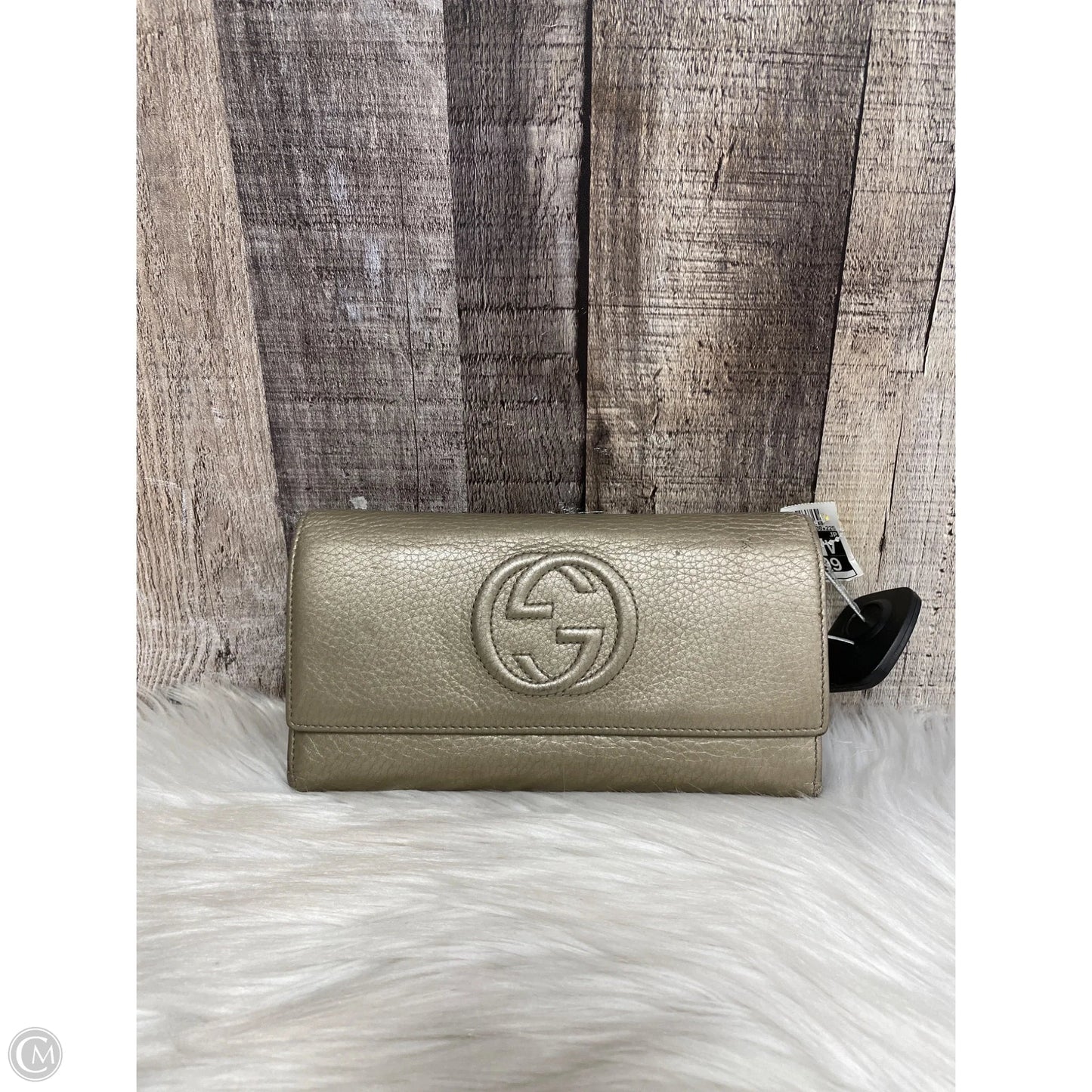 Wallet Luxury Designer By Gucci, Size: Large