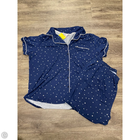 Pajamas 2pc By Joyspun In Blue, Size: 2x