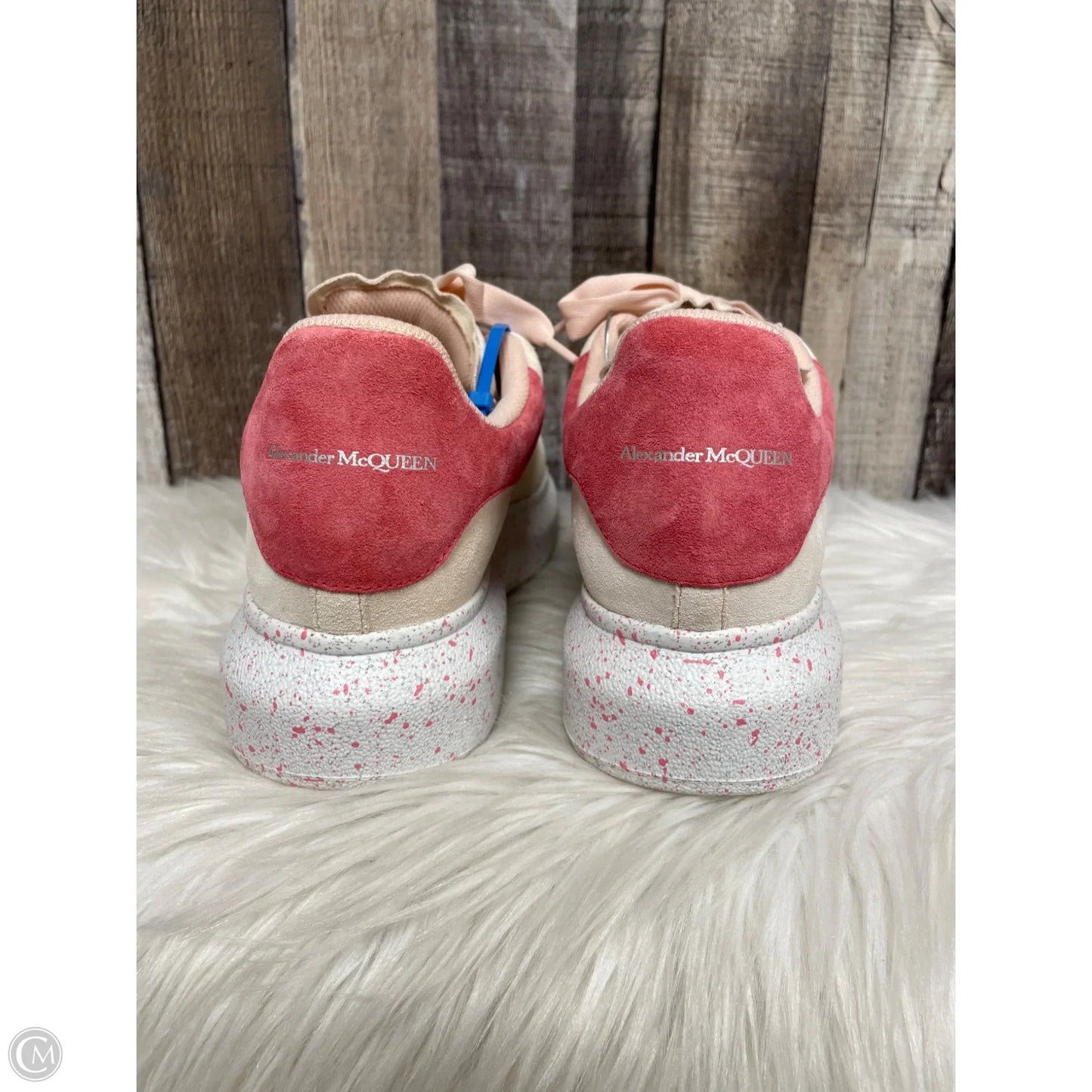 Shoes Luxury Designer By Alexander Mcqueen In Pink, Size: 10.5