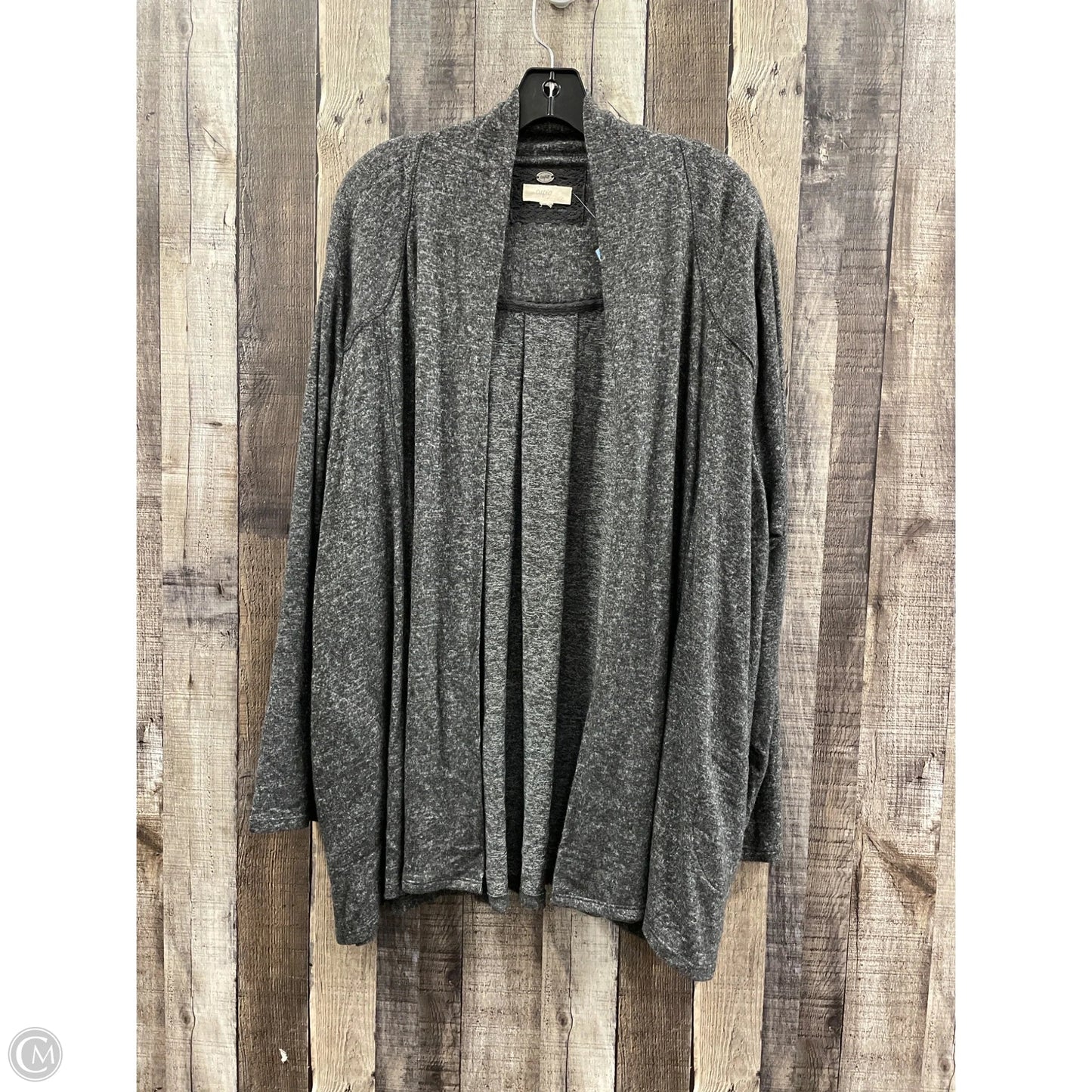 Cardigan By Cupio In Grey, Size: 1x