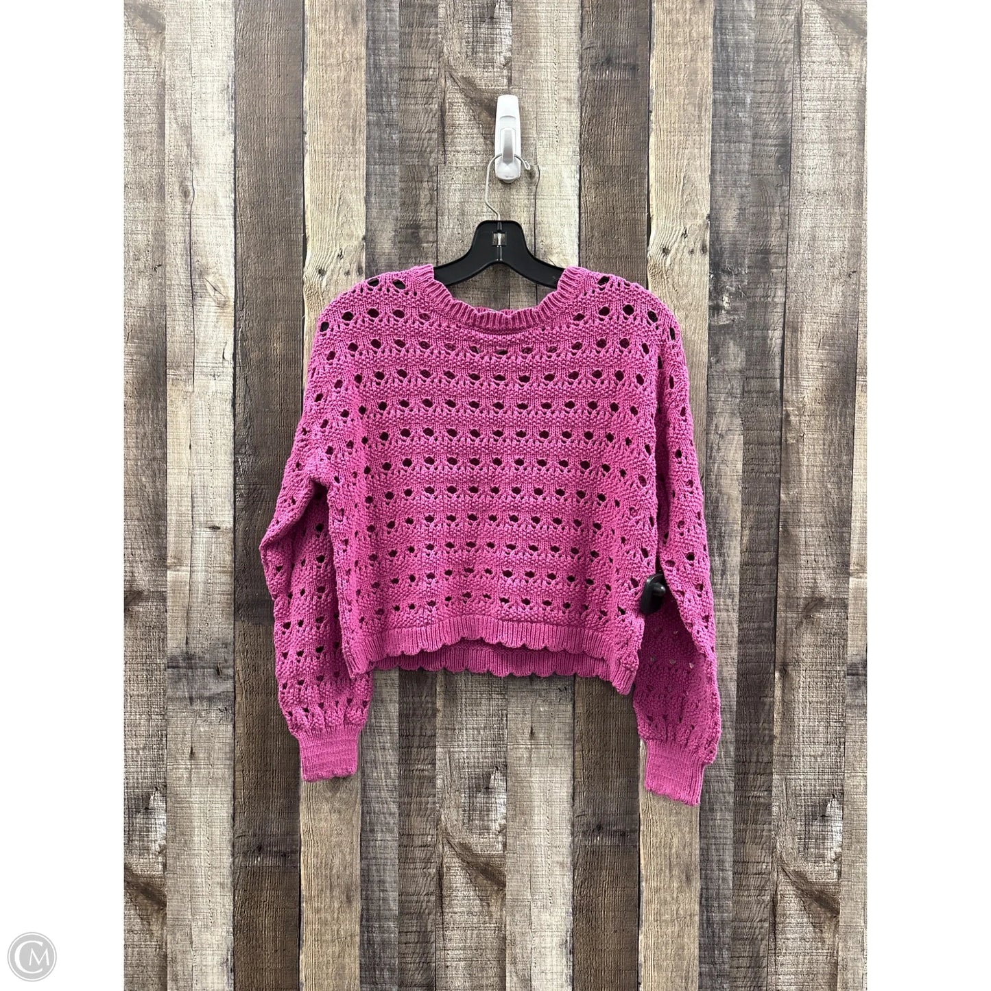 Sweater By Cme In Pink, Size: Xs