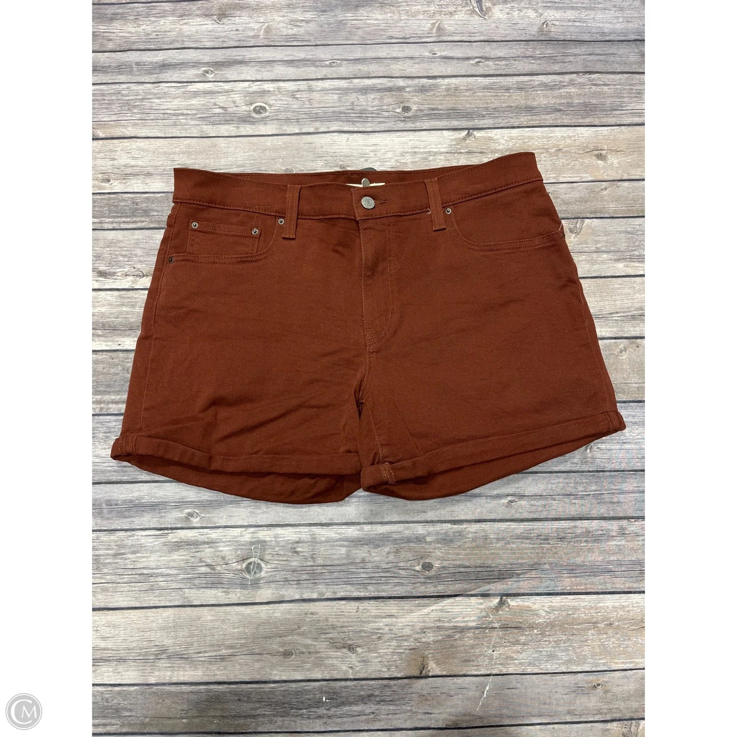 Shorts By Levis In Orange, Size: 14