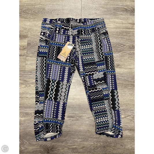 Athletic Leggings Capris By Prana In Multi-colored, Size: M