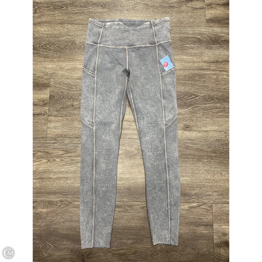 Athletic Leggings By Lululemon In Grey, Size: 6