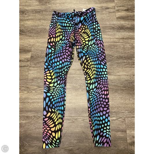 Athletic Leggings By Nike In Multi-colored, Size: M