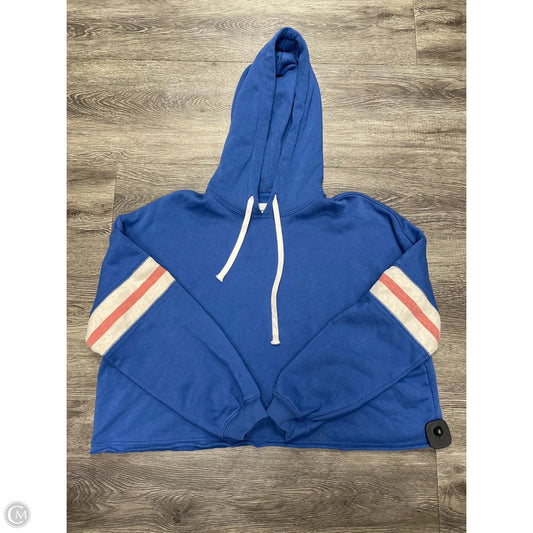 Sweatshirt Hoodie By American Eagle In Blue, Size: Xs