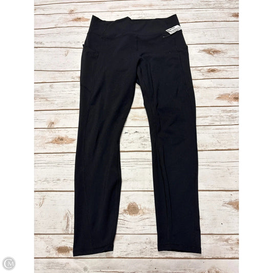 Athletic Leggings By Fabletics In Black, Size: L