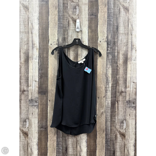 Top Sleeveless By Loft In Black, Size: Xl