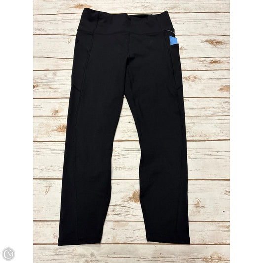 Athletic Leggings By Fabletics In Black, Size: L
