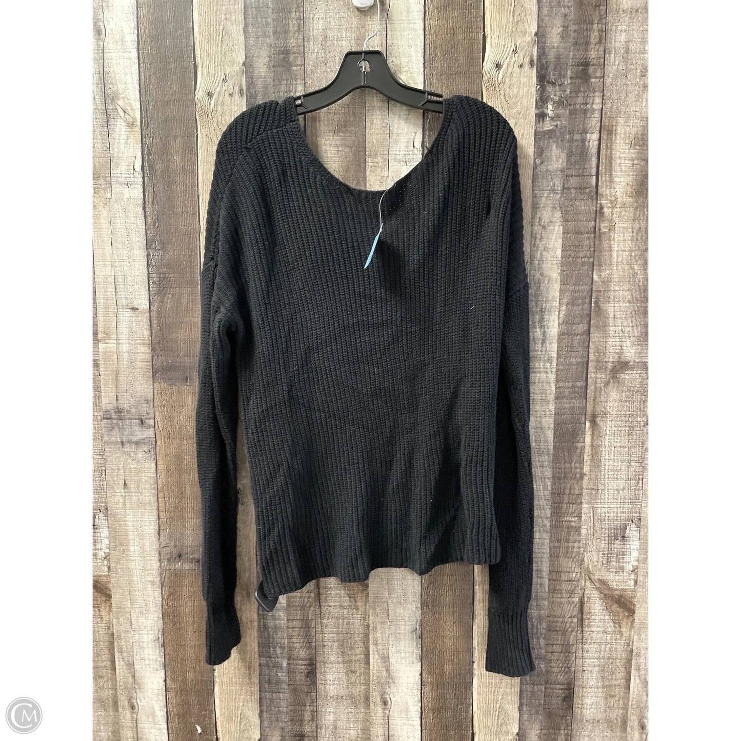 Sweater By Loft In Black, Size: L