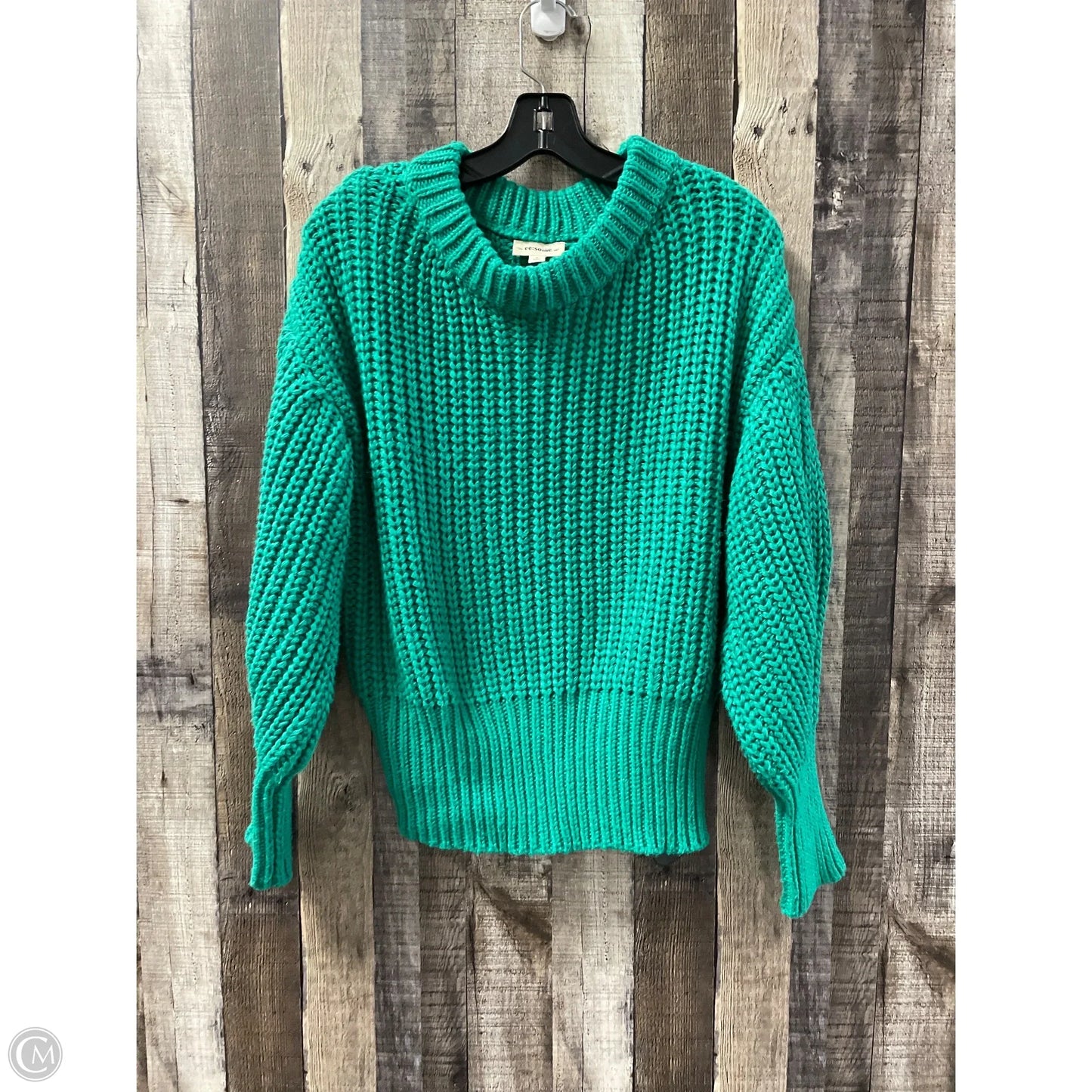 Sweater By Ee Some In Green, Size: S