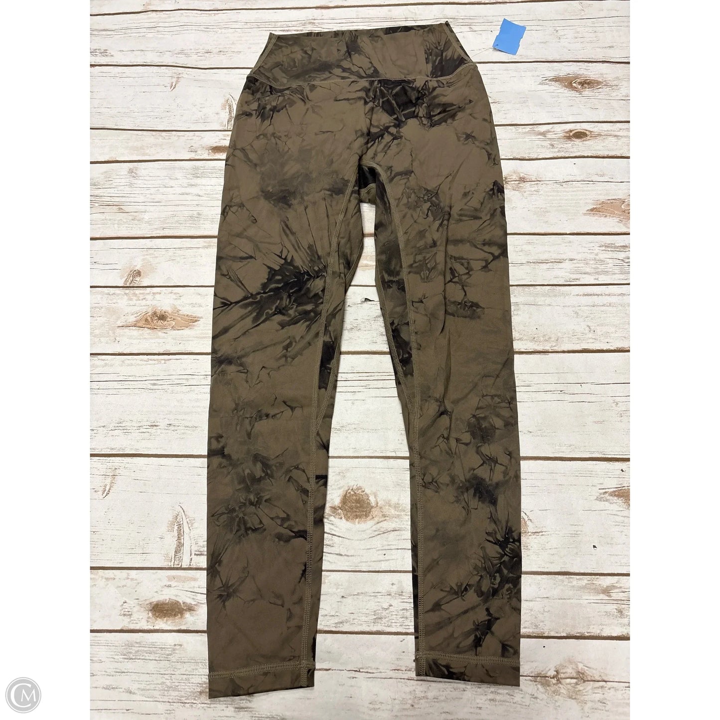 Athletic Leggings By Zyia In Tie Dye Print, Size: 6