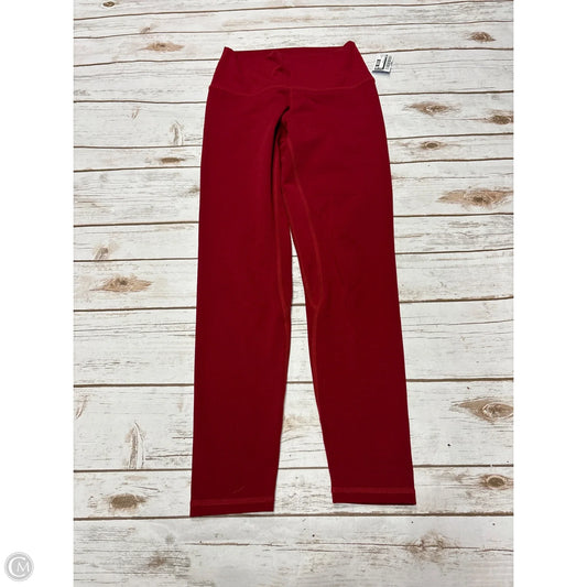 Athletic Leggings By Cme In Red, Size: S