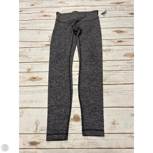 Athletic Leggings By Lululemon In Grey, Size: 6
