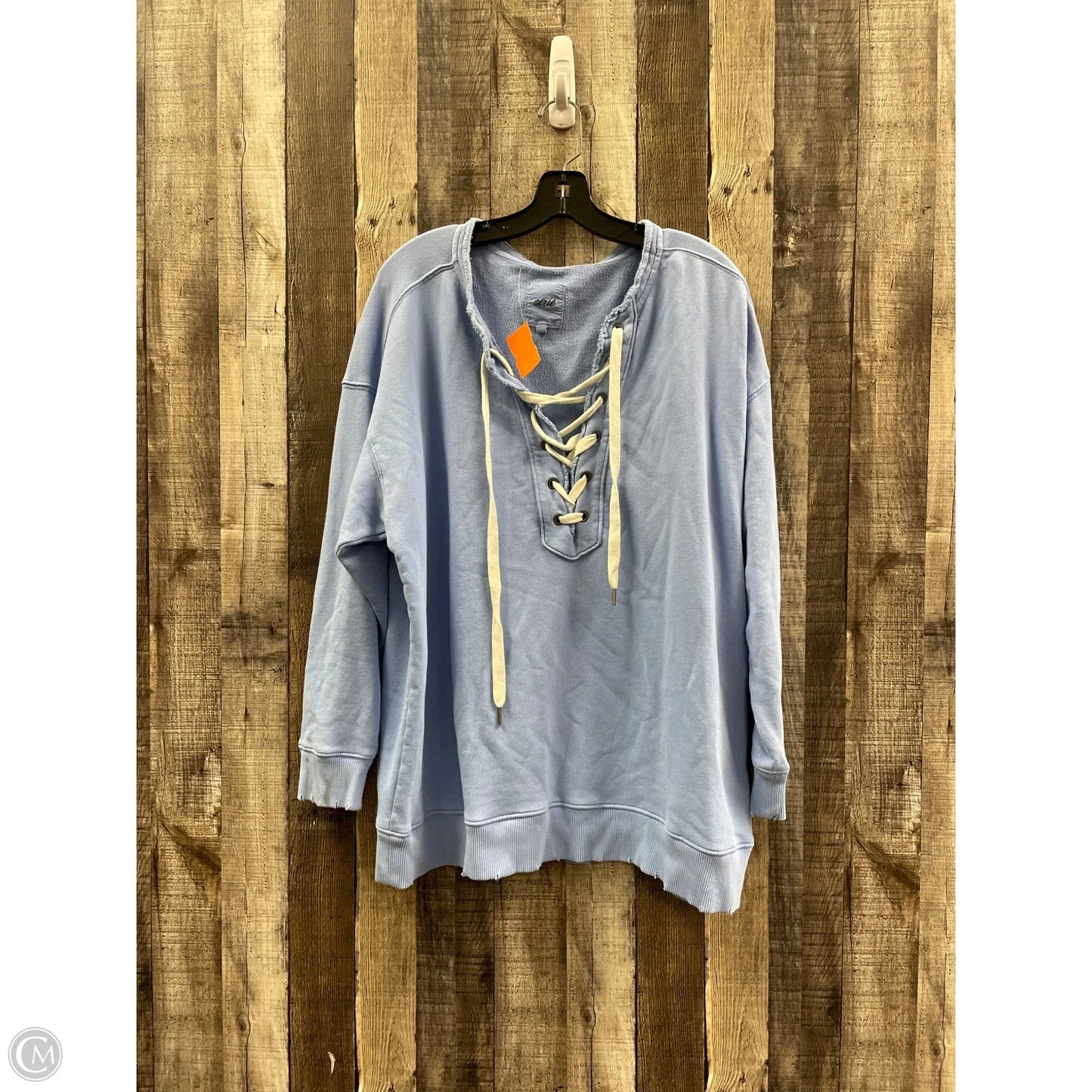 Sweatshirt Crewneck By Aerie In Blue, Size: M