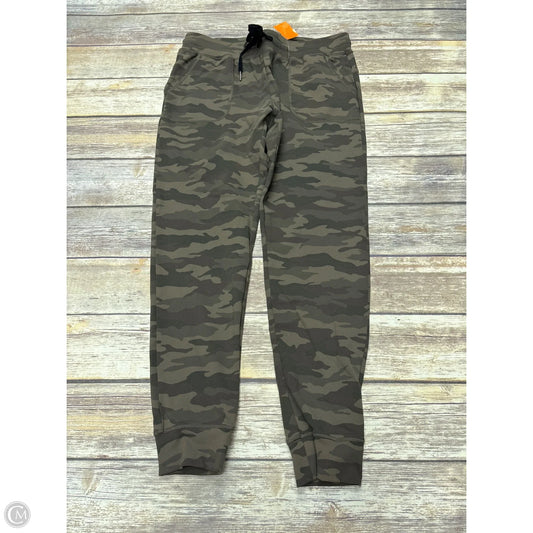 Athletic Pants By Zyia In Camouflage Print, Size: L