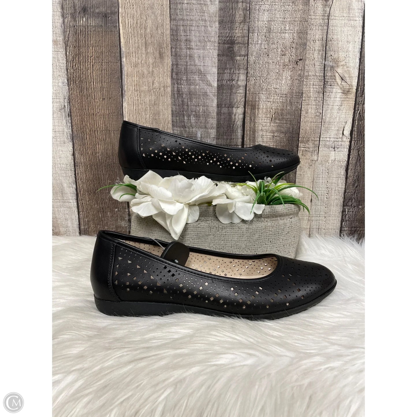 Shoes Flats By Bass In Black, Size: 8.5
