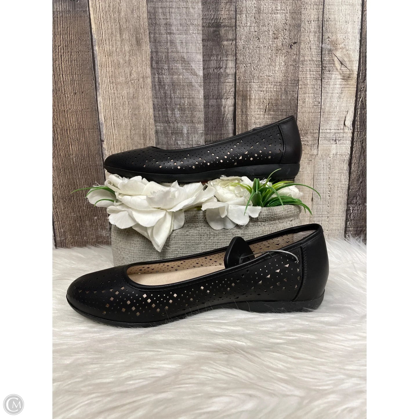 Shoes Flats By Bass In Black, Size: 8.5