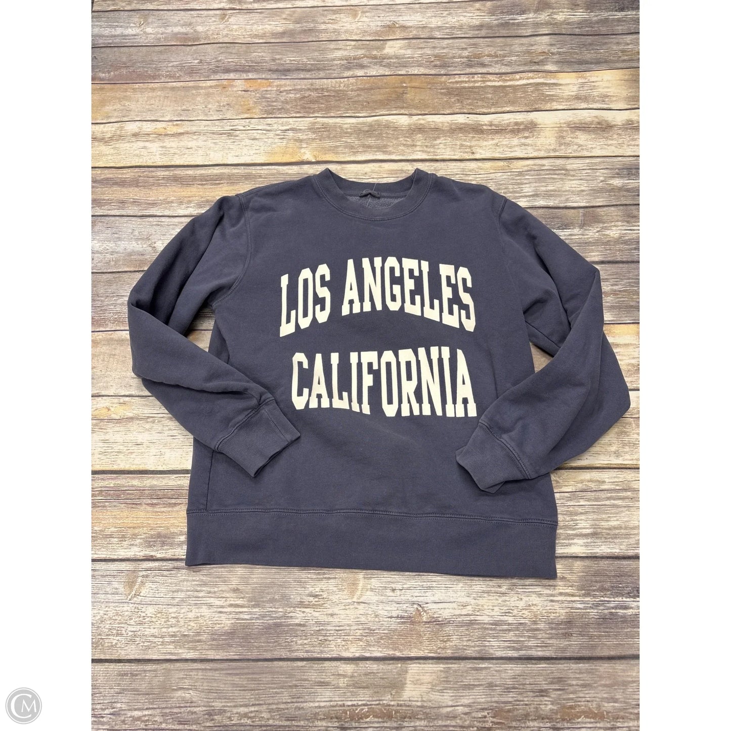 Sweatshirt Crewneck By John Galt In Blue, Size: M