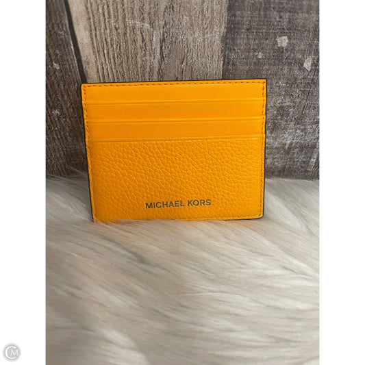 Id/card Holder Designer By Michael Kors, Size: Small