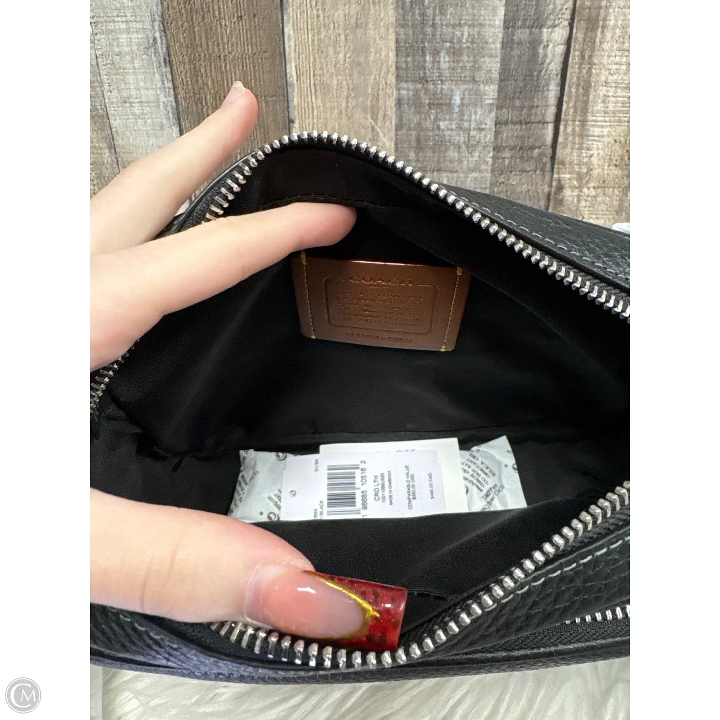 Crossbody Designer By Coach, Size: Medium