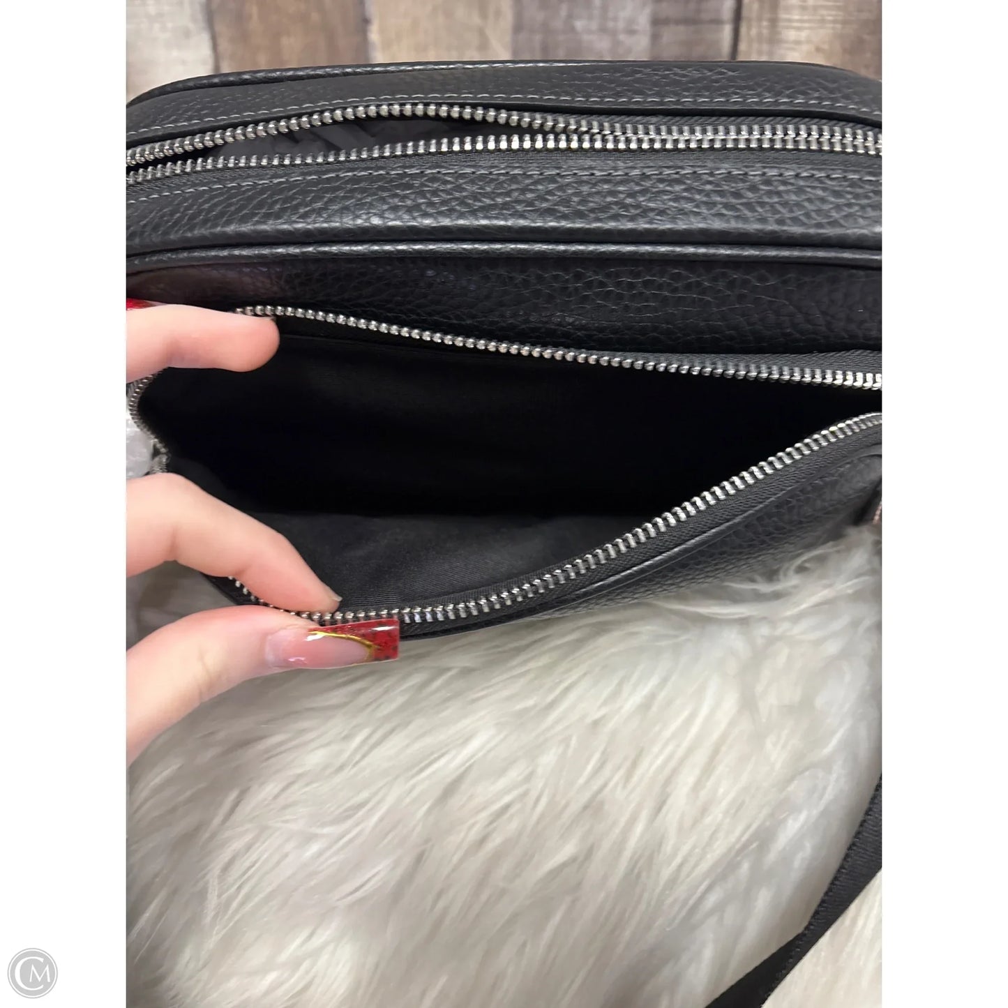 Crossbody Designer By Coach, Size: Medium