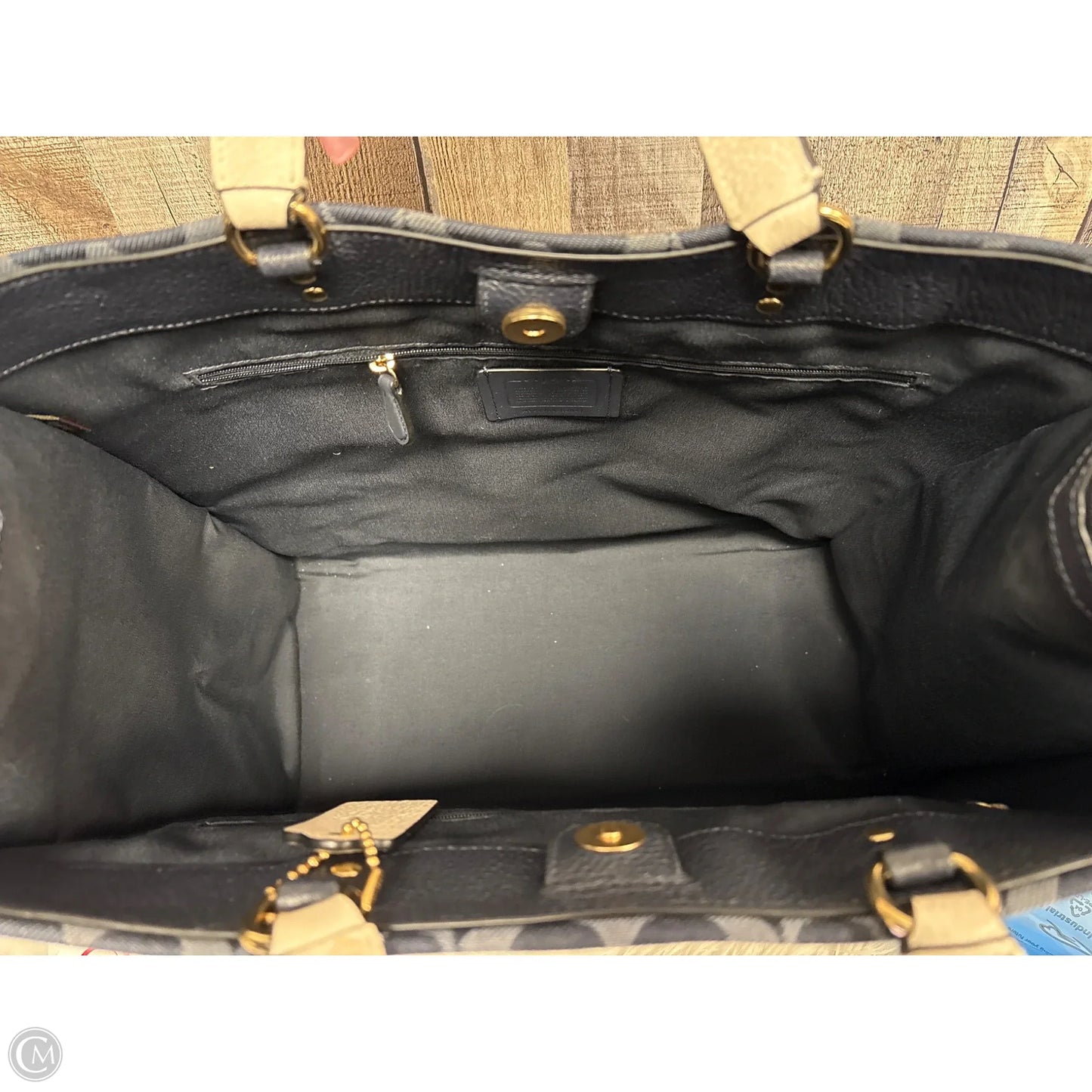 Tote Designer By Coach, Size: Large