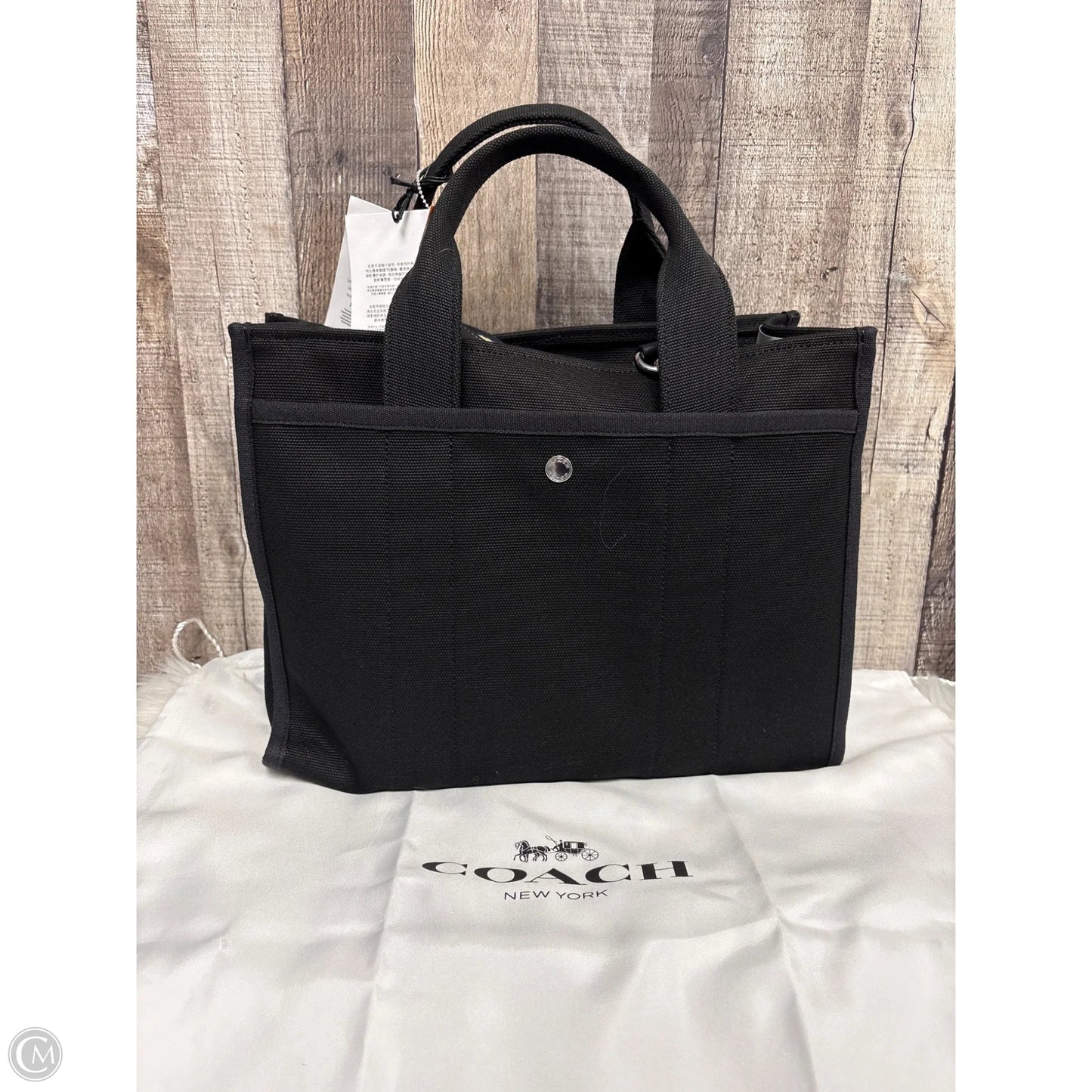 Tote Designer By Coach, Size: Medium