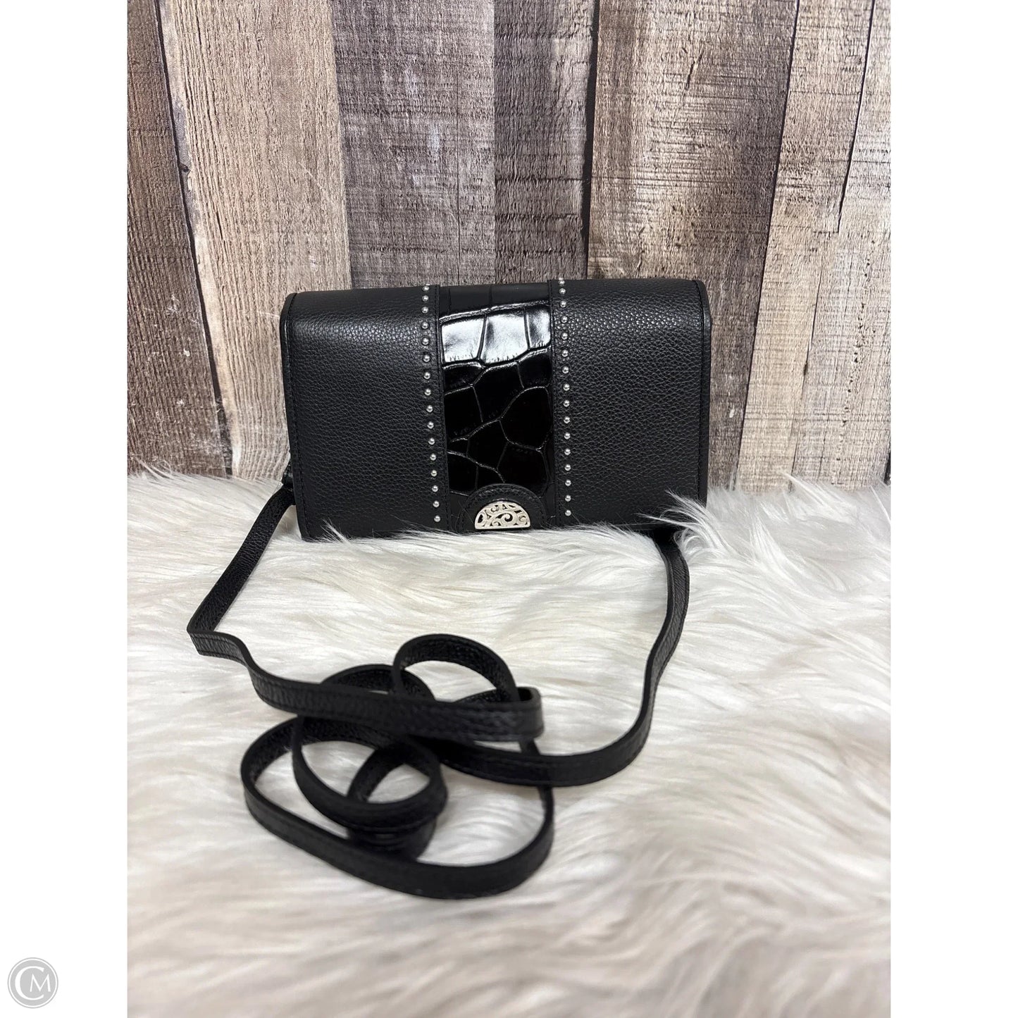 Crossbody Leather By Brighton, Size: Medium