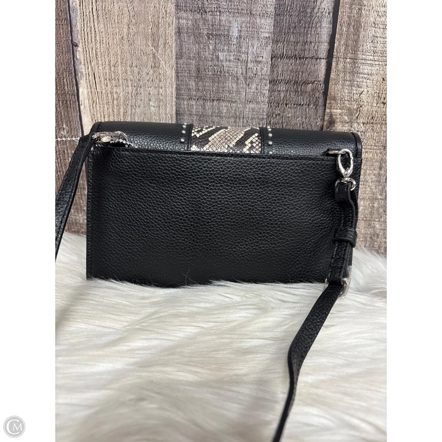 Crossbody Leather By Brighton, Size: Medium