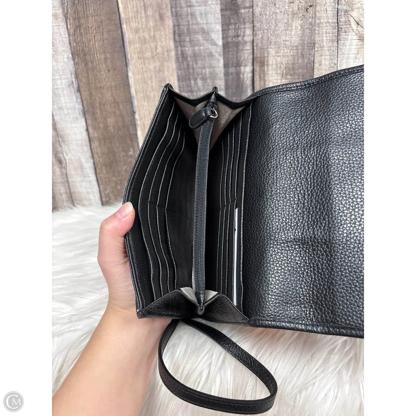 Crossbody Leather By Brighton, Size: Medium