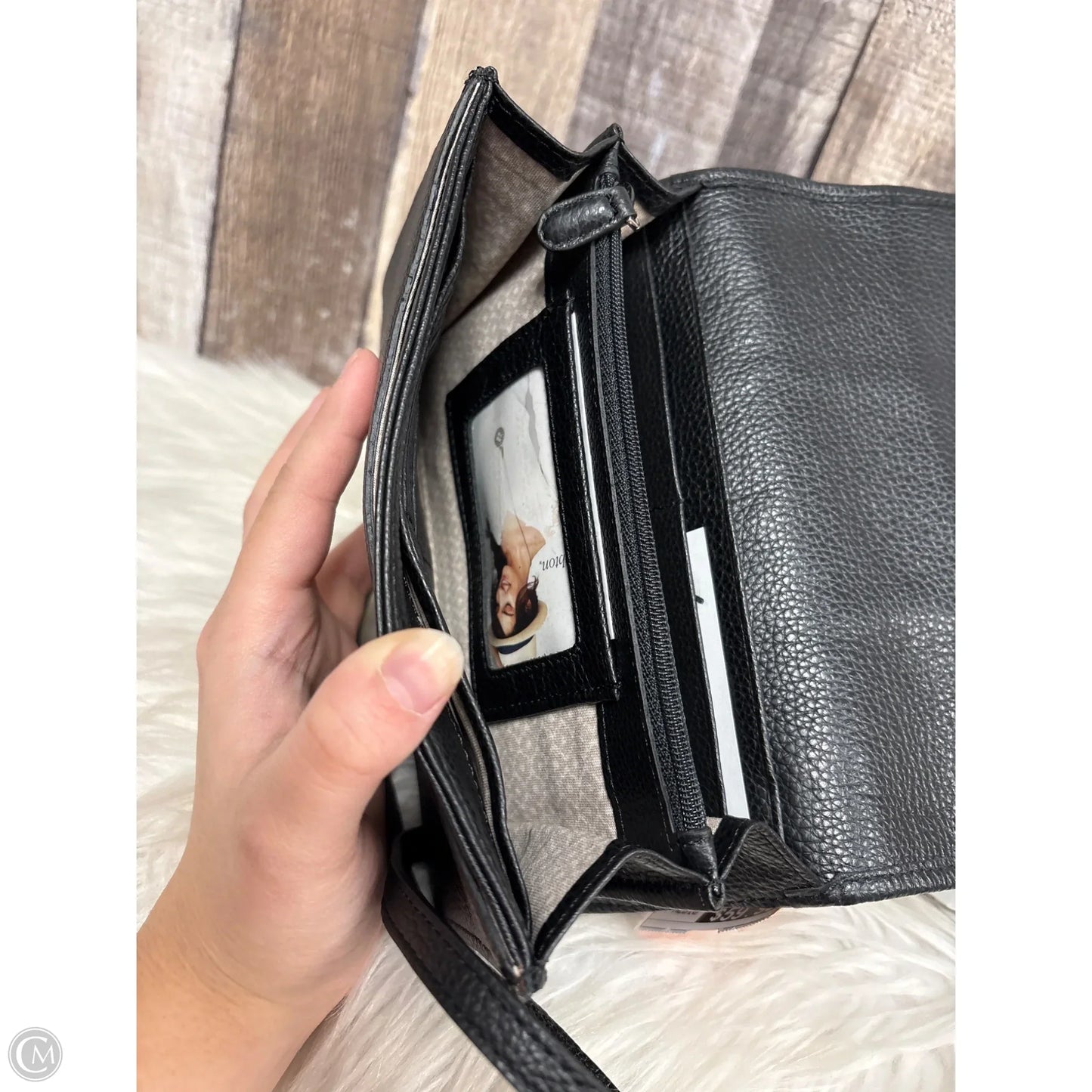 Crossbody Leather By Brighton, Size: Medium