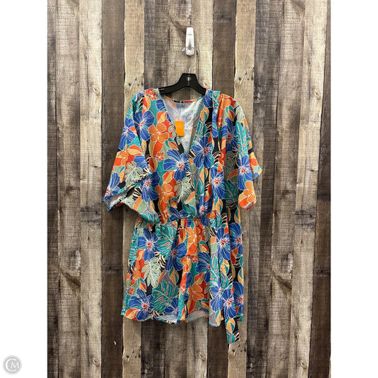 Romper By Cupshe In Floral Print, Size: M