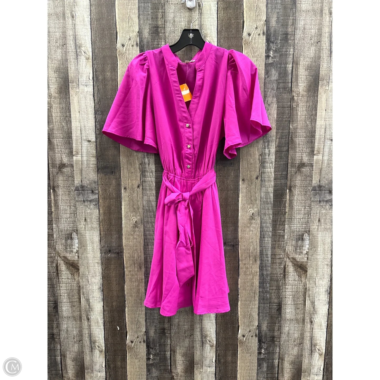 Dress Casual Short By Flying Tomato In Pink, Size: S