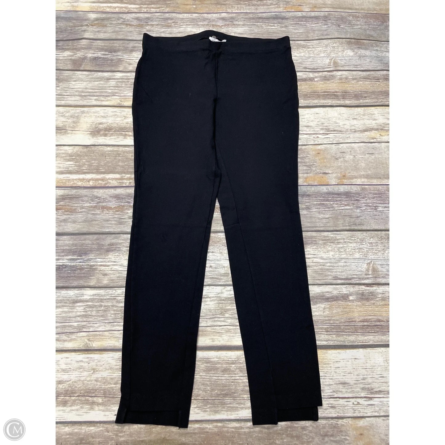 Pants Leggings By Carmen By Carmen Marc Valvo In Black, Size: L