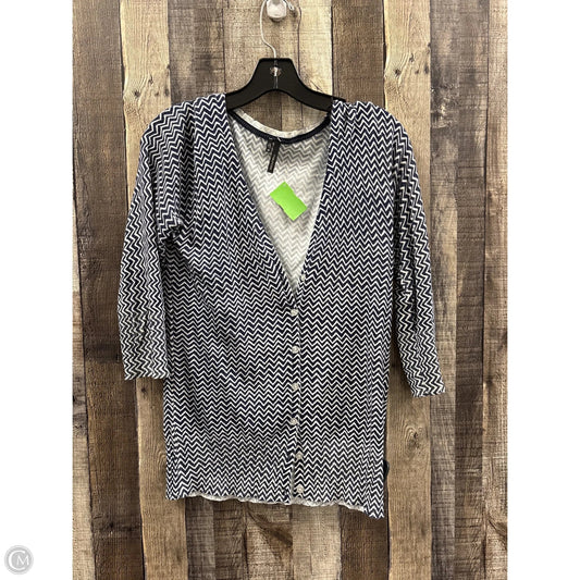 Cardigan By Maurices In Blue & White, Size: M