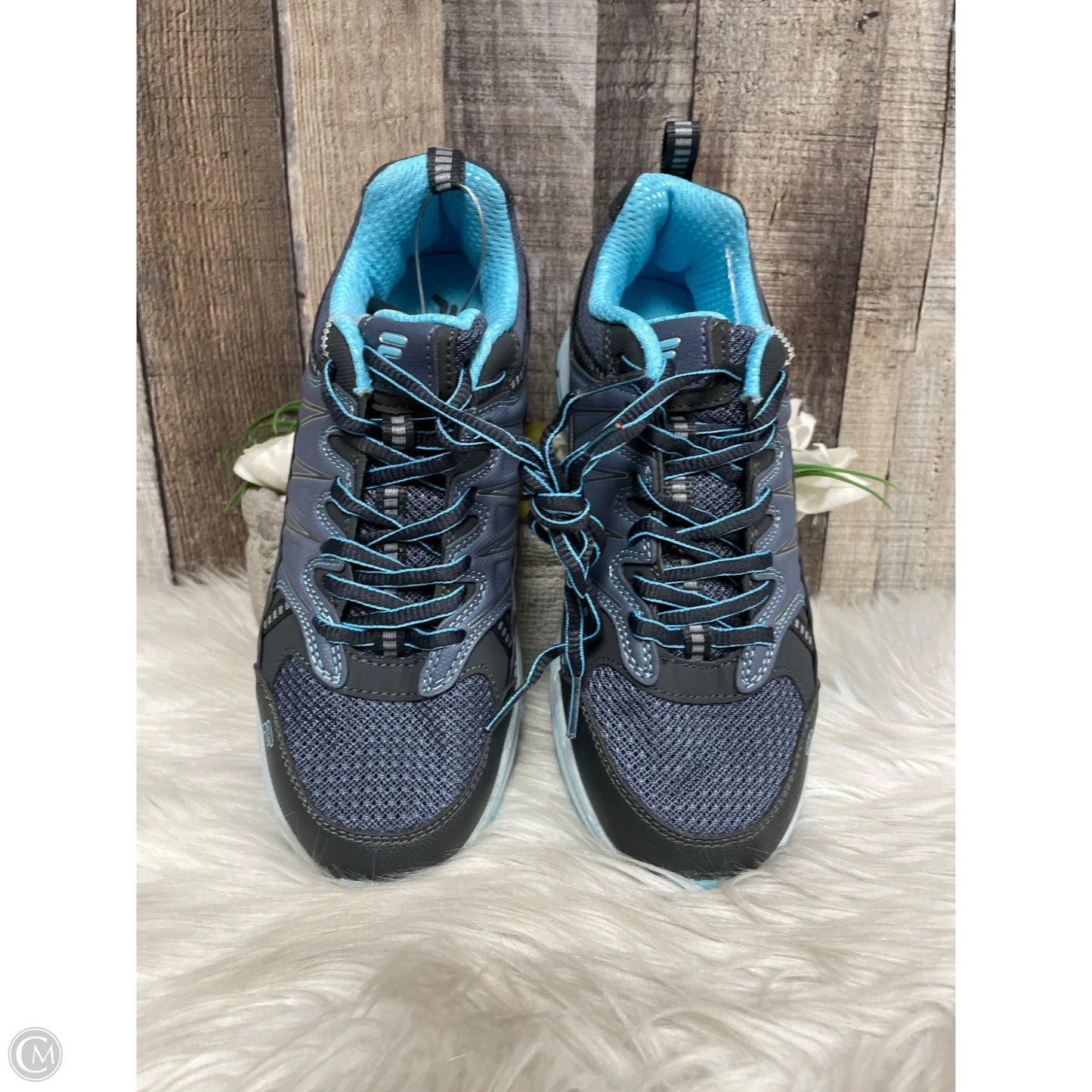 Shoes Athletic By Fila In Blue, Size: 8.5