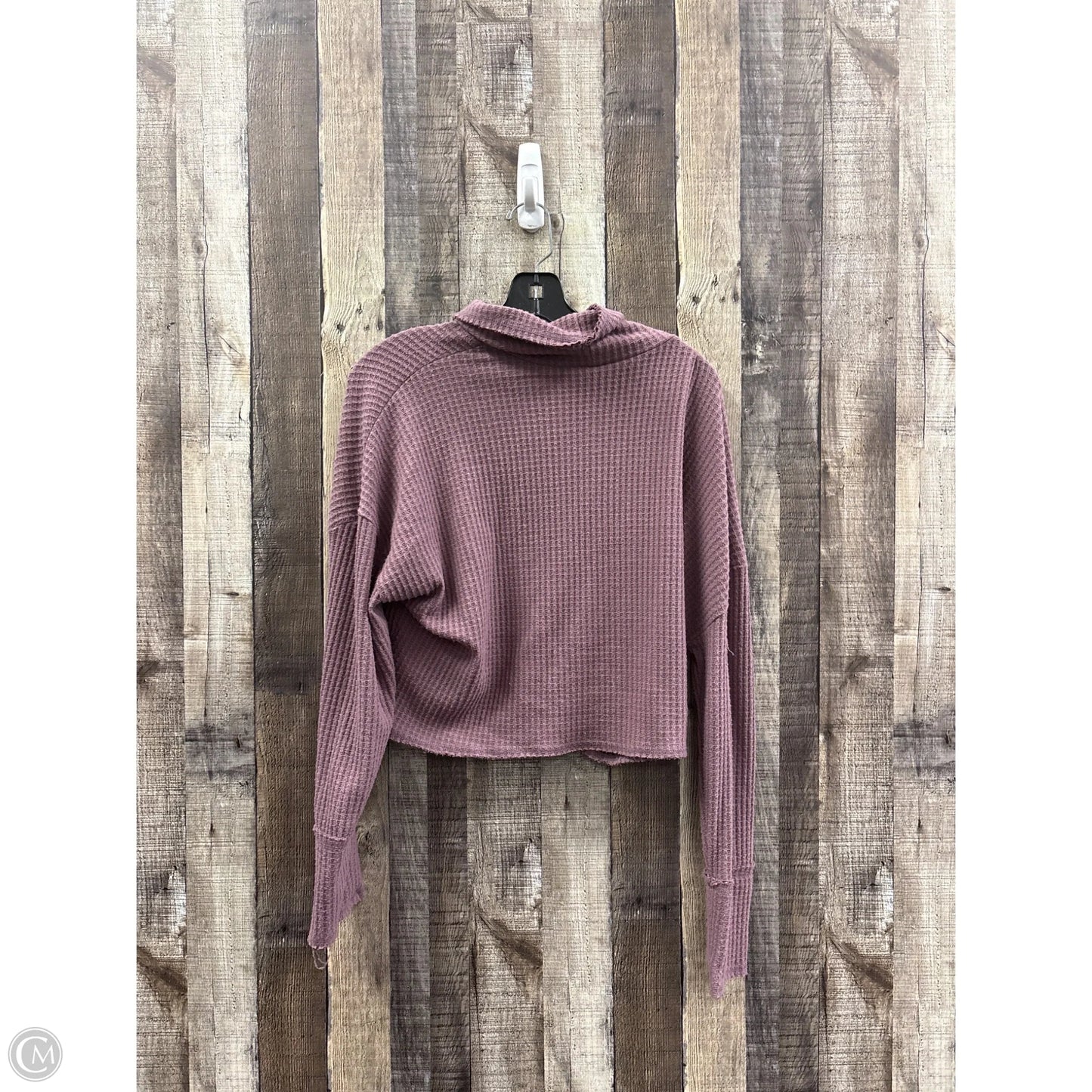 Top Long Sleeve By Wild Fable In Purple, Size: L