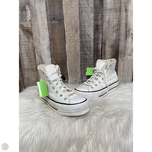 Shoes Sneakers By Converse In White, Size: 7.5