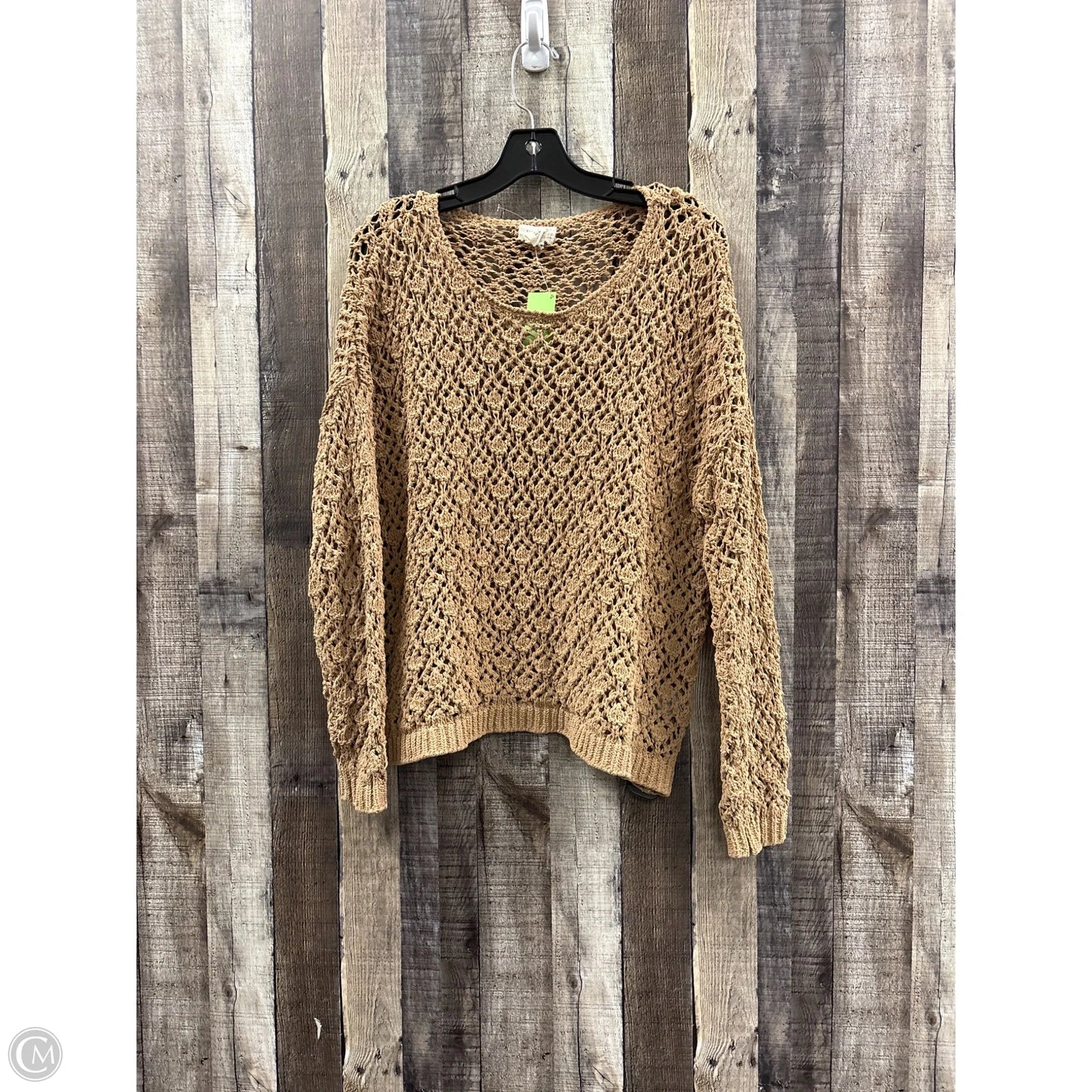 Sweater By Nicole By Nicole Miller In Brown, Size: M