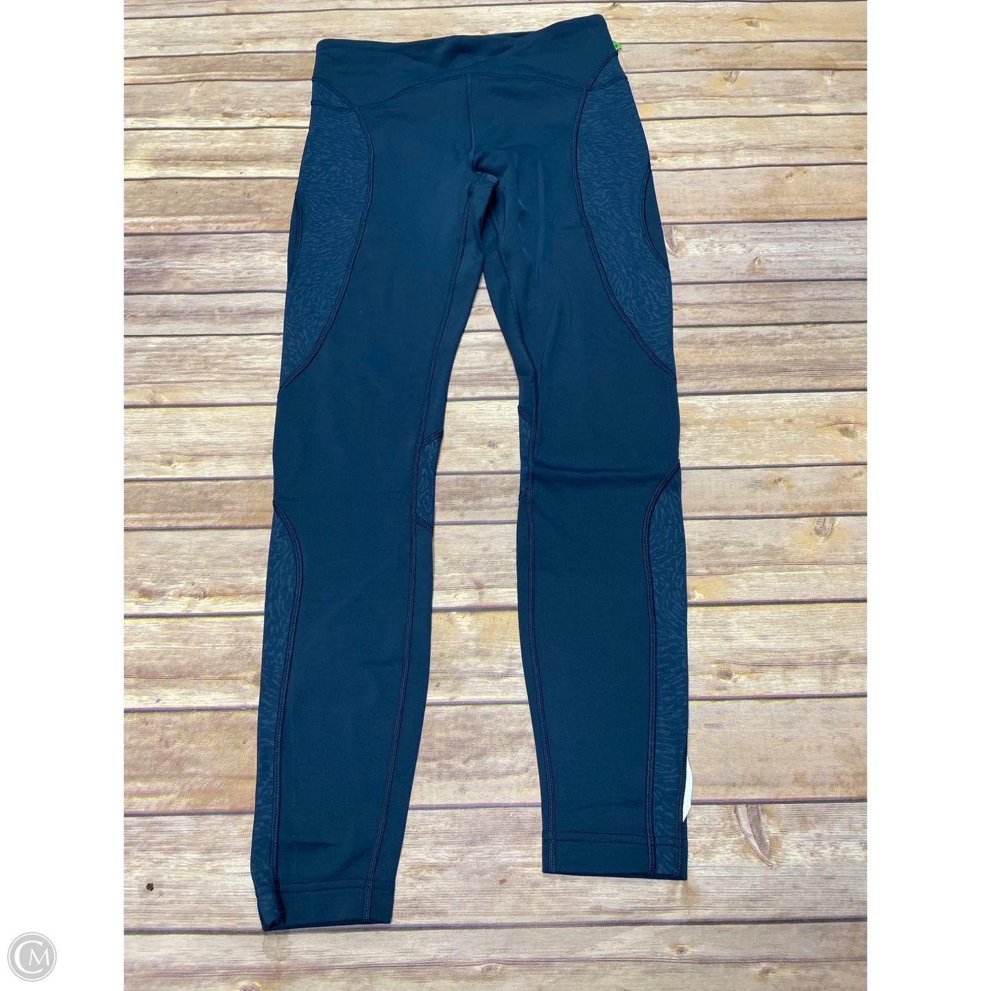 Athletic Leggings By Lululemon In Teal, Size: 6