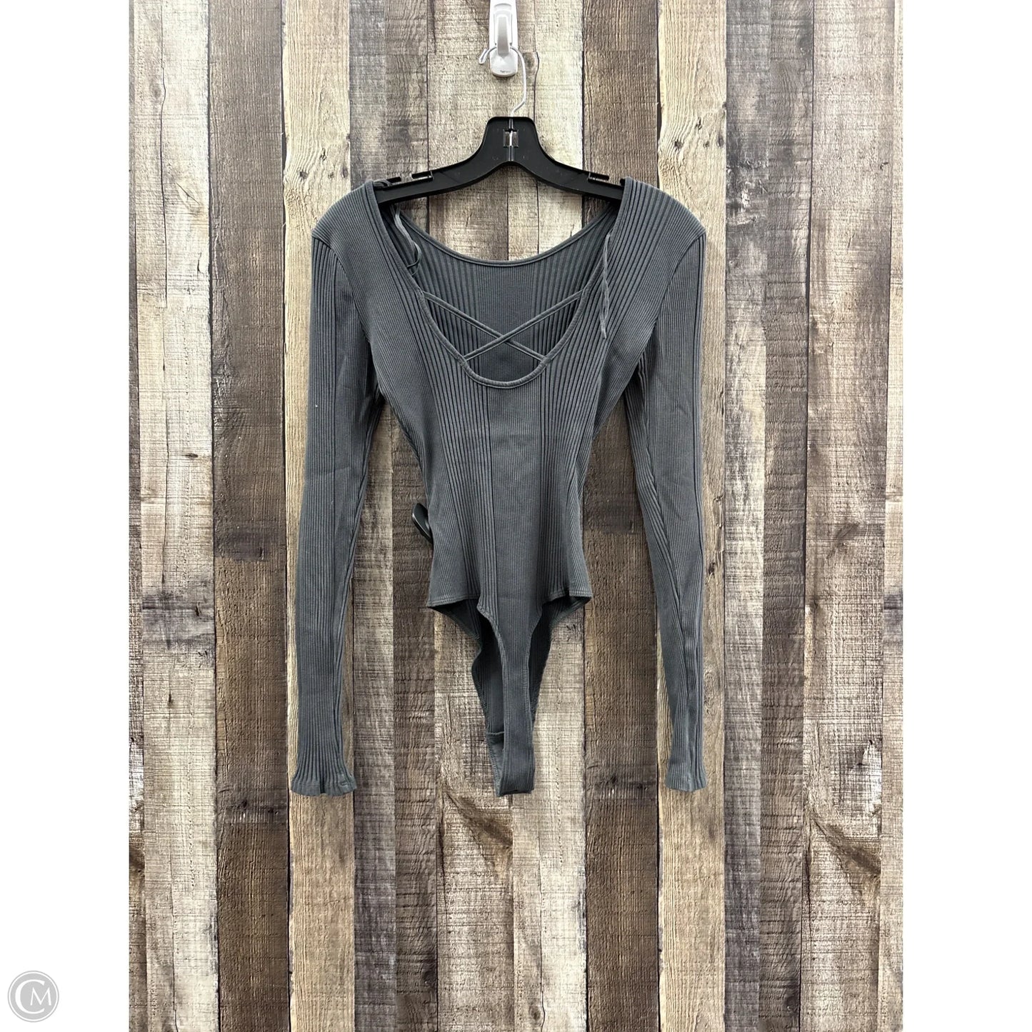 Bodysuit By Aerie In Grey, Size: S