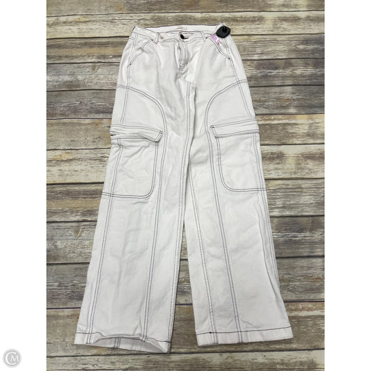 Jeans Straight By Pacsun In White Denim, Size: 2