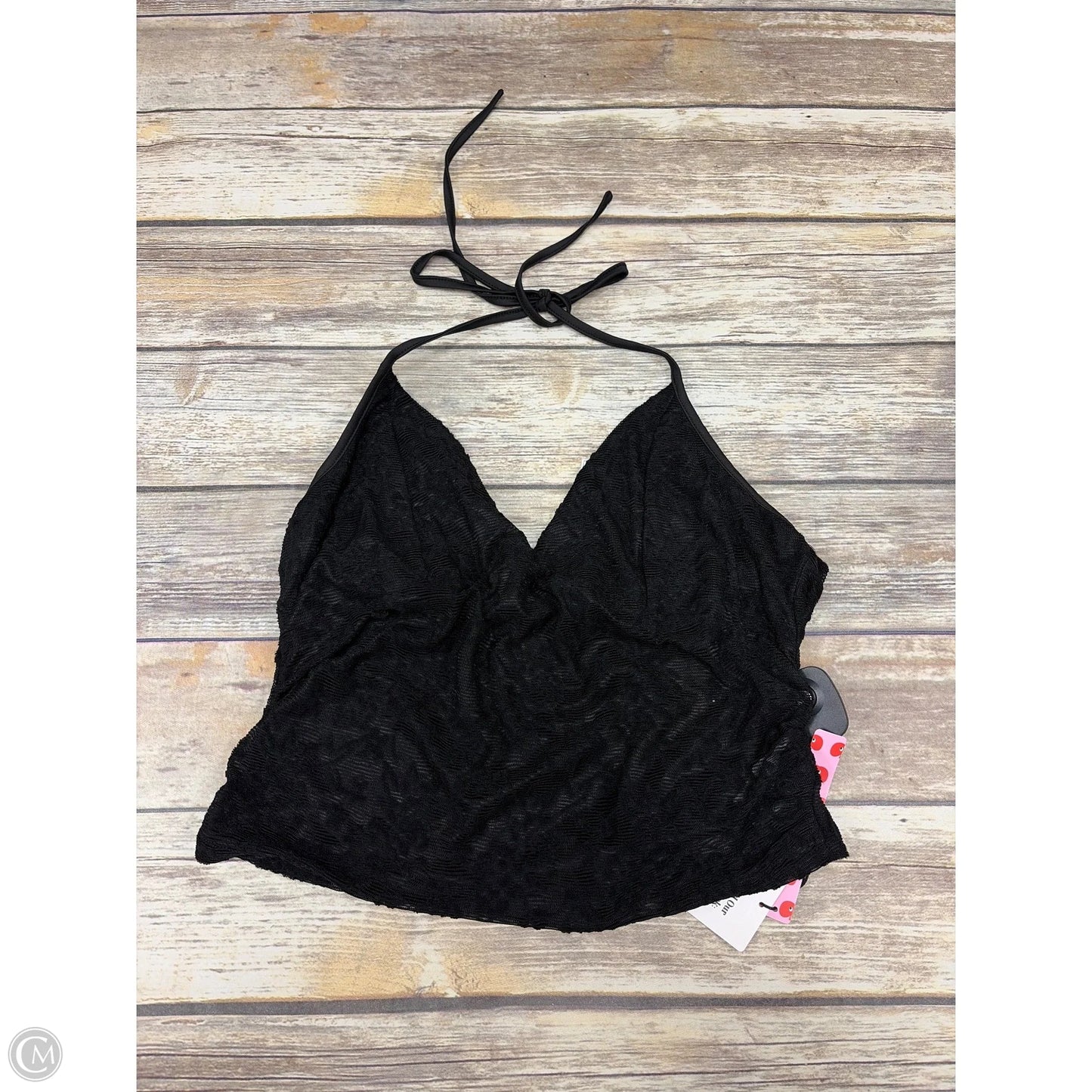 Top Sleeveless By Cider In Black, Size: Xl