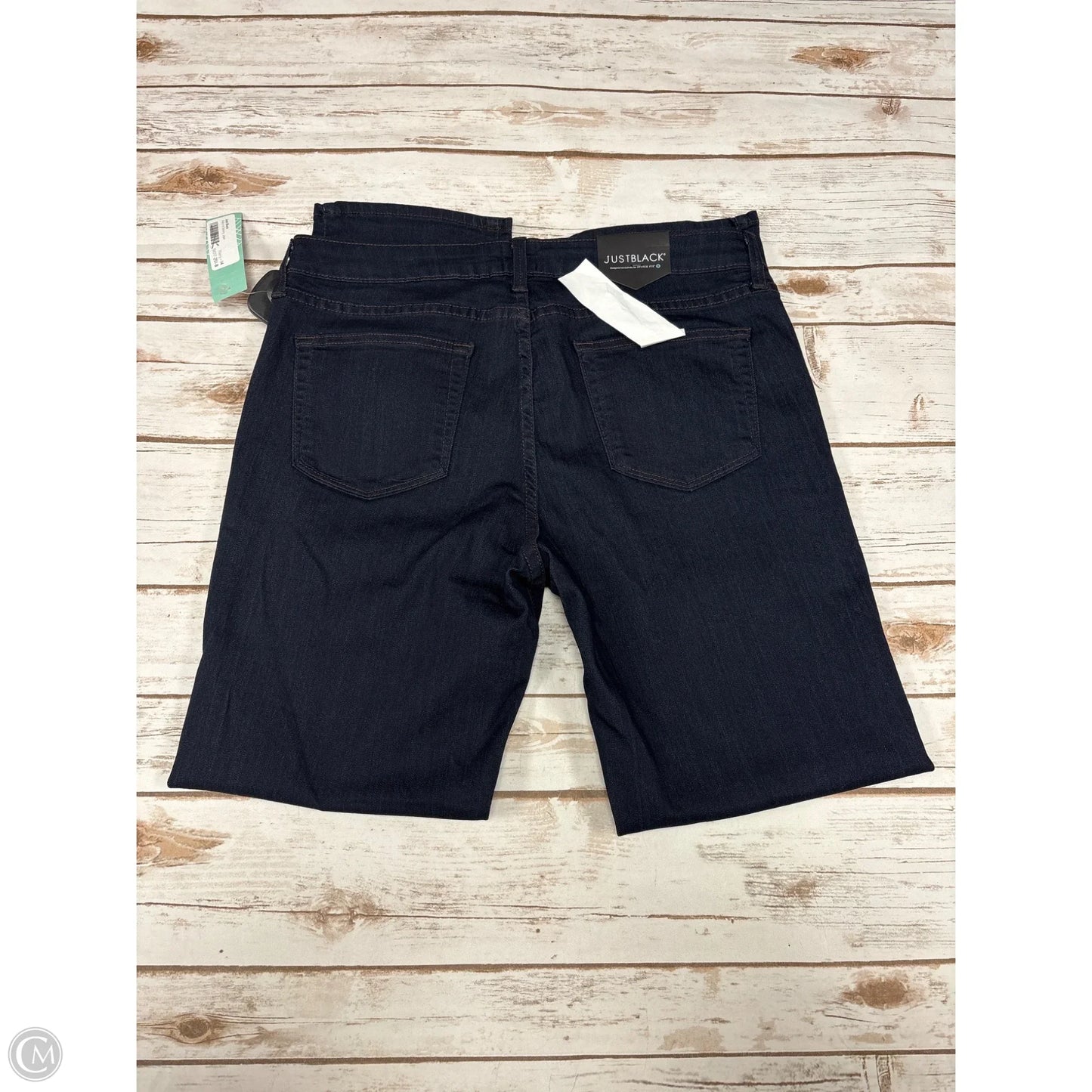 Jeans Jeggings By Just Black In Blue Denim, Size: 14