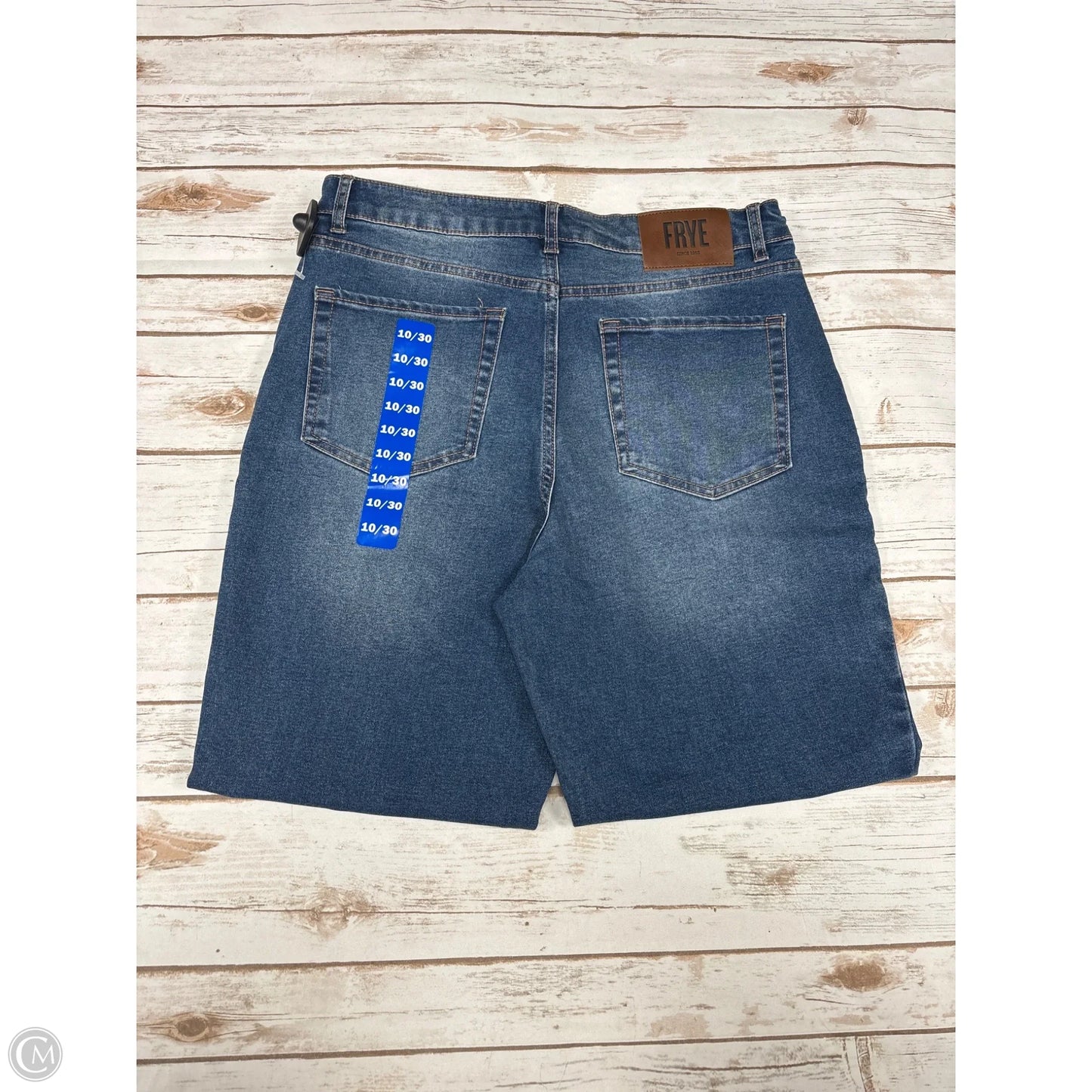 Jeans Designer By Frye In Blue Denim, Size: 10