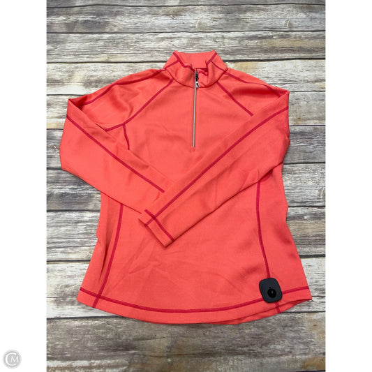 Athletic Jacket By Cme In Orange, Size: M